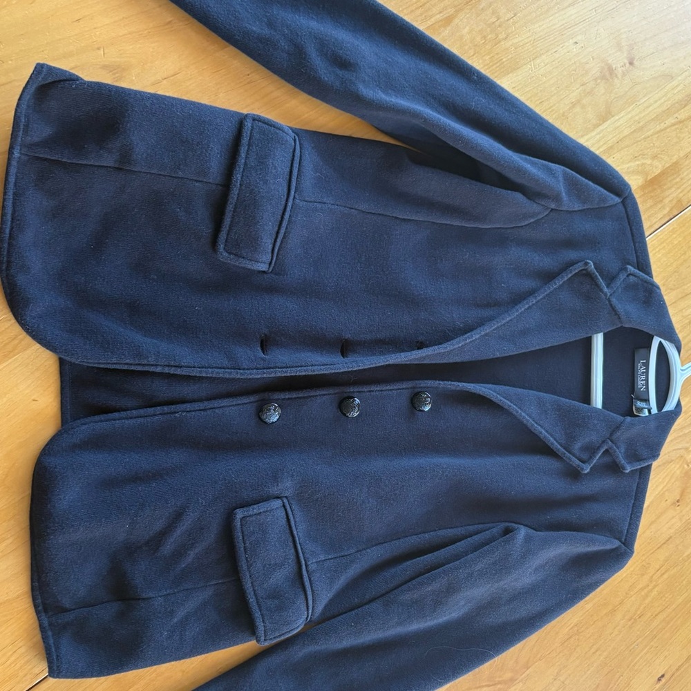 Ralph Lauren woman black Pea Coat